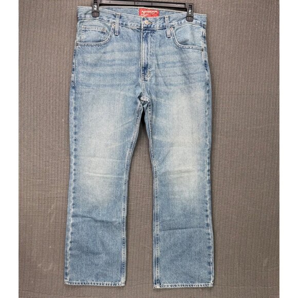 Arizona Jean Co. Mens Size 34x29 Original Bootcut Jeans Light Wash Casual Denim - Picture 1 of 11
